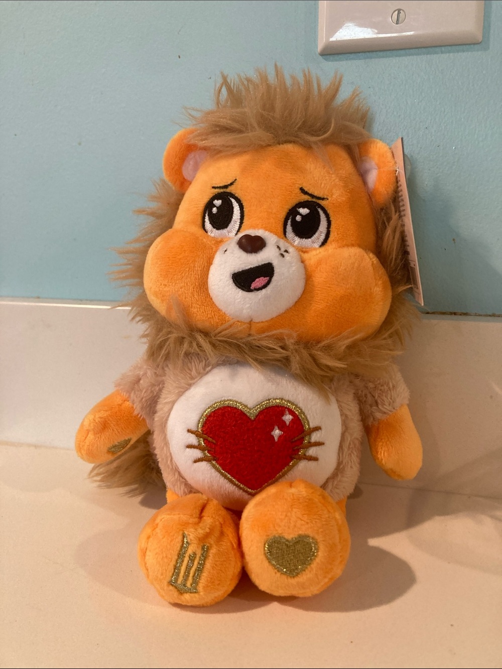 Wicked Care Bear : Cowardly Lion Plush